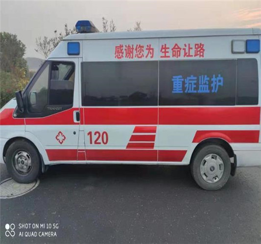 沔城回族镇救护车出租服务案例3